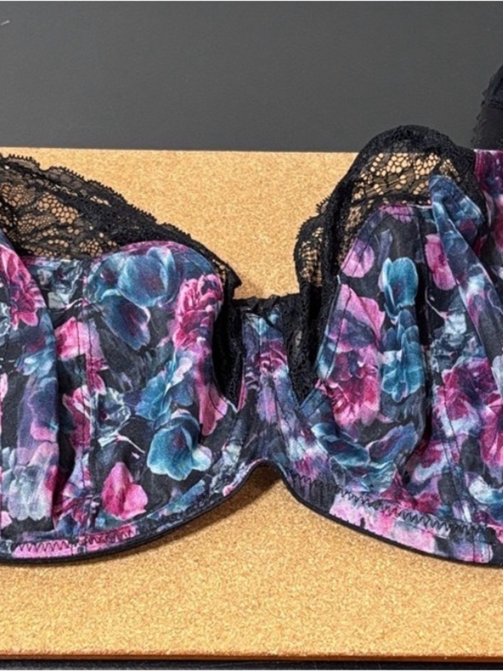 Panache Floral Lace Bra 36GG